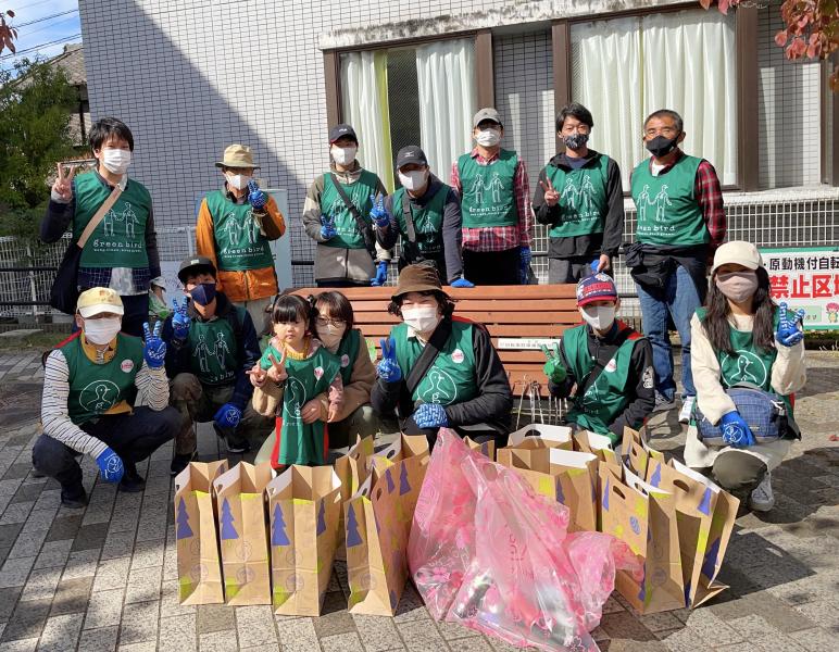 大阪狭山市駅前をクリーンアップ！画像