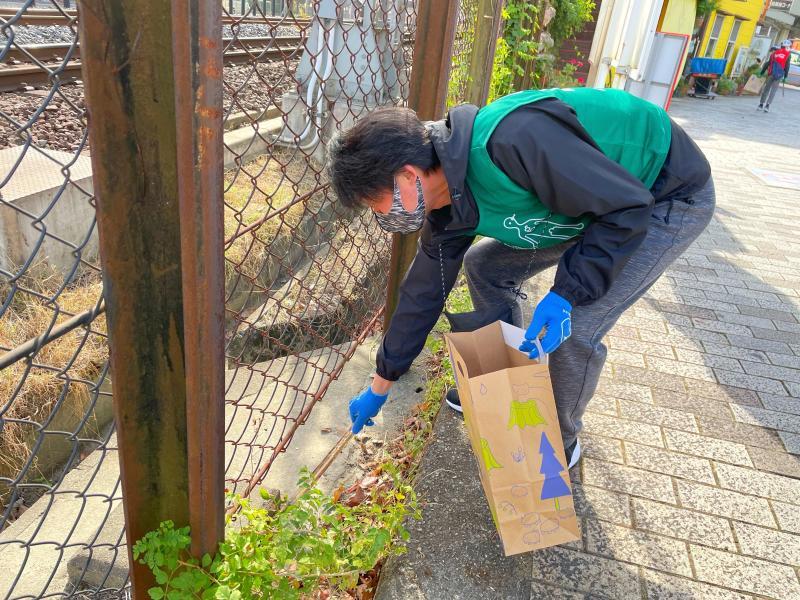 大阪狭山市駅前をクリーンアップ！画像