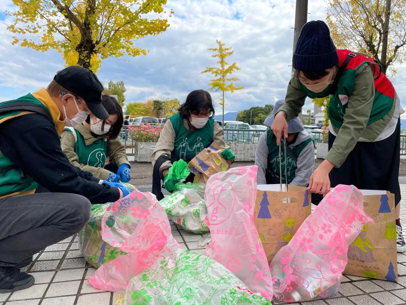 三津屋川沿いを綺麗に！画像