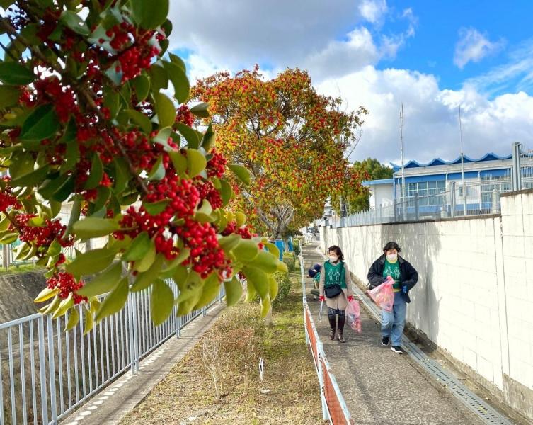 2021年最後のごみ拾い画像