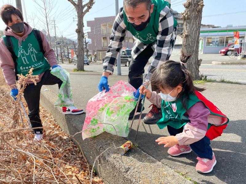 春の兆しの中、お掃除‼画像