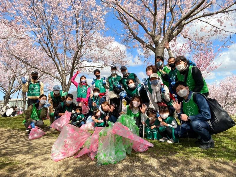 狭山池の桜が綺麗です‼画像