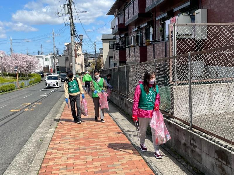 狭山池の桜が綺麗です‼画像