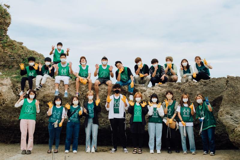 【沖縄】真喜屋ビーチクリーン画像