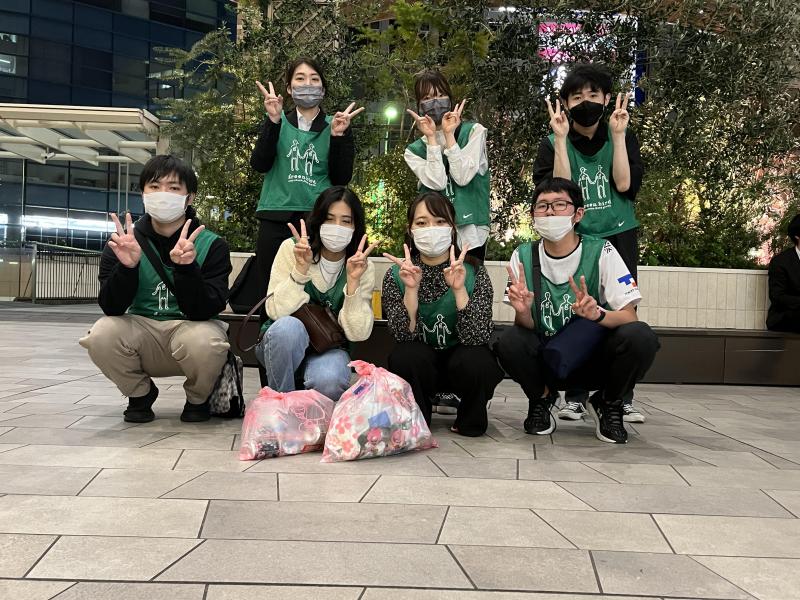 池袋学生そうじ画像