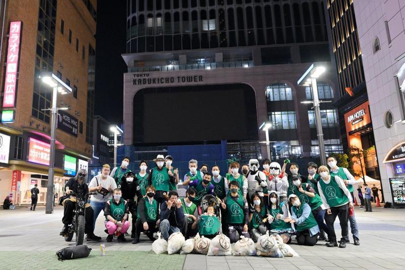 5月19日 歌舞伎町お掃除画像