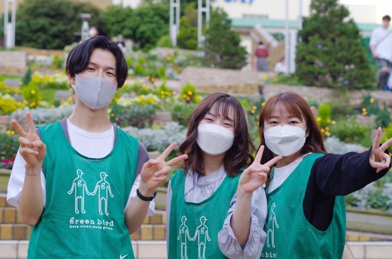 池袋学生OBOGそうじ！画像