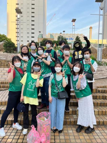 池袋学生OBOGそうじ！画像