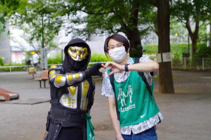 池袋学生OBOGそうじ！画像