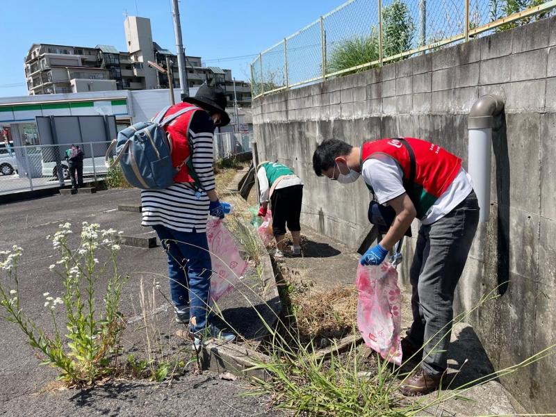 ６月のごみ拾いはじまるよ画像