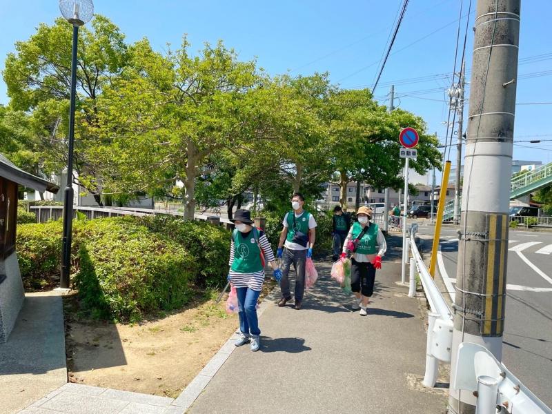 ６月のごみ拾いはじまるよ画像