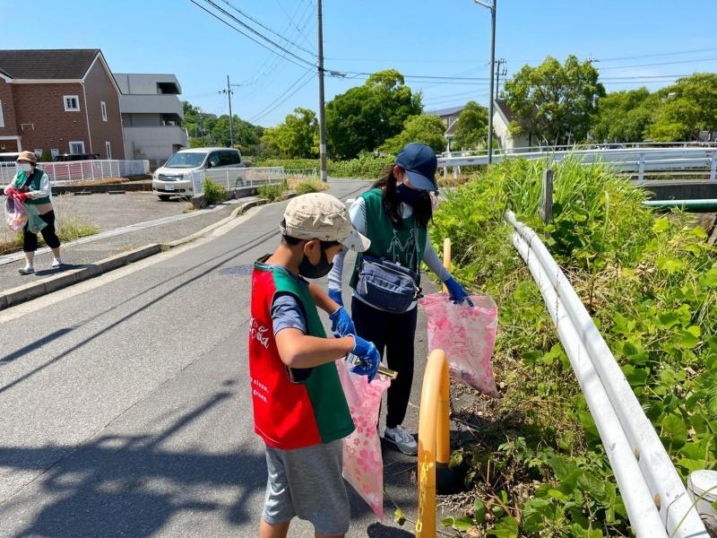 ６月のごみ拾いはじまるよ画像