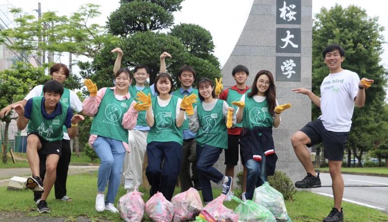 【沖縄】名桜大学掃除画像