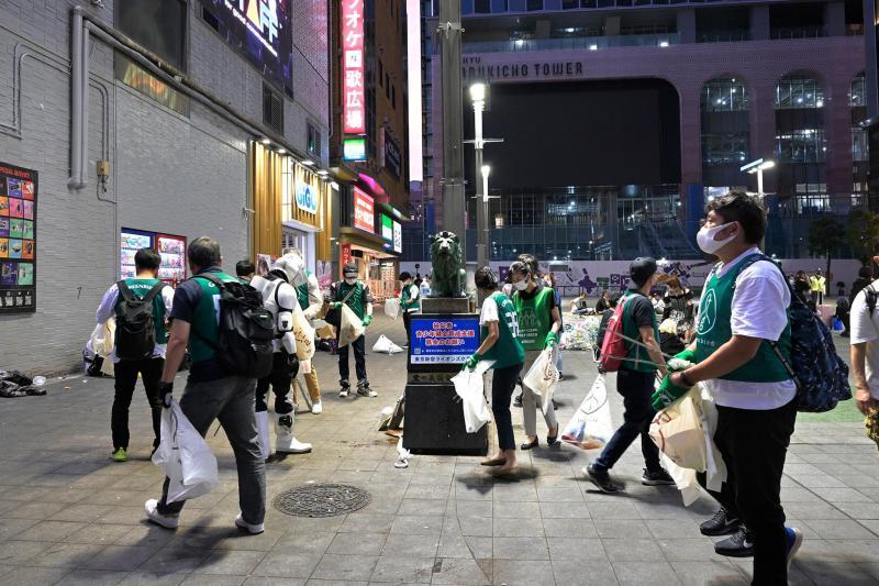 7月3日 歌舞伎町お掃除画像