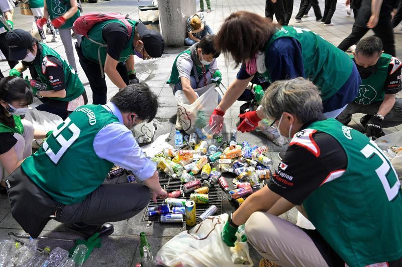 7月3日 歌舞伎町お掃除画像