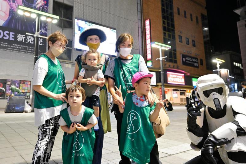 7月3日 歌舞伎町お掃除画像