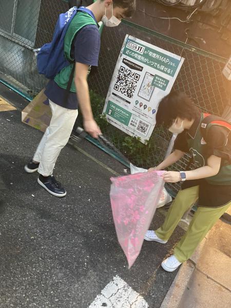 池袋学生限定そうじ画像