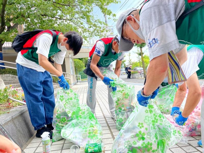 8月のごみ拾いがはじまるよ画像