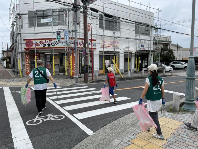 大阪狭山市駅前をお掃除画像