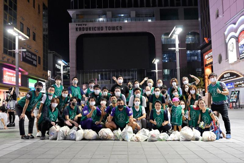 9月5日歌舞伎町お掃除画像