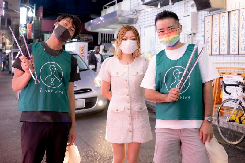 9月5日歌舞伎町お掃除画像