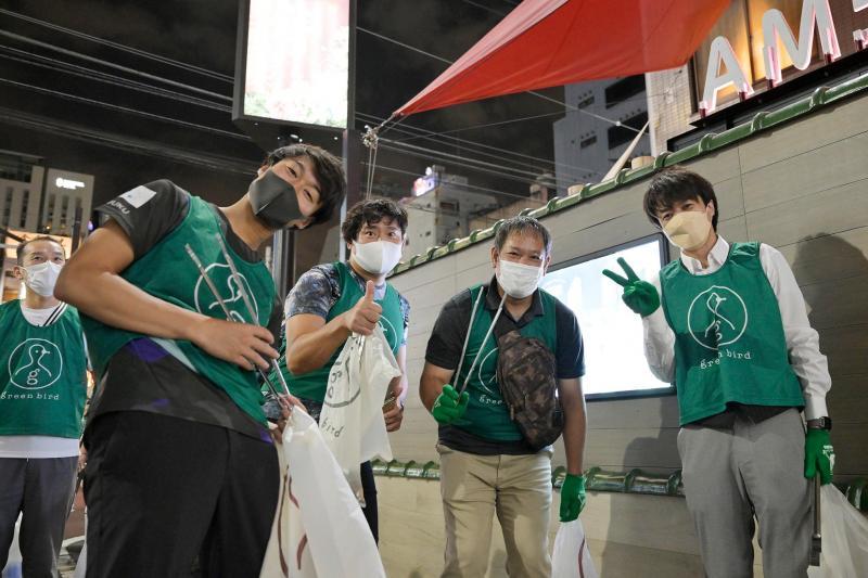 9月5日歌舞伎町お掃除画像