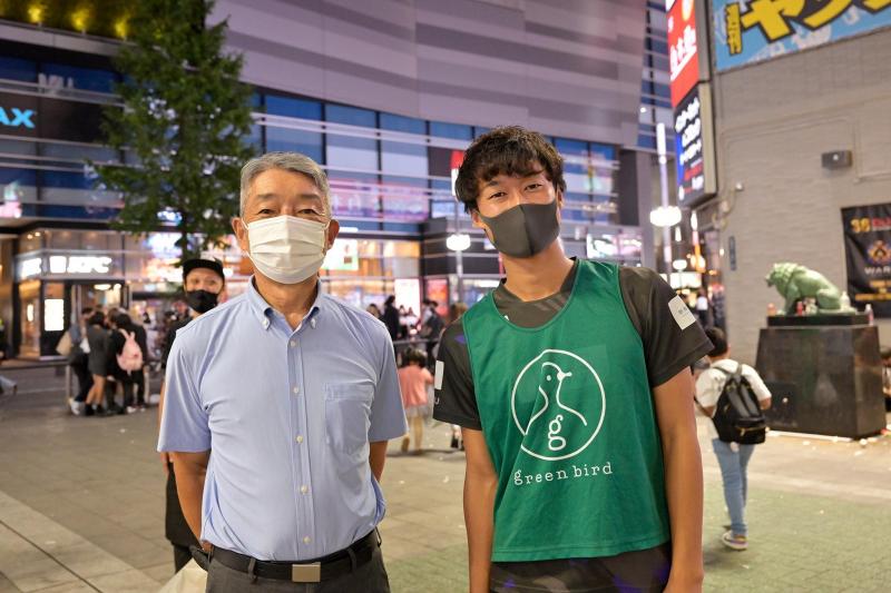 10月3日歌舞伎町お掃除画像