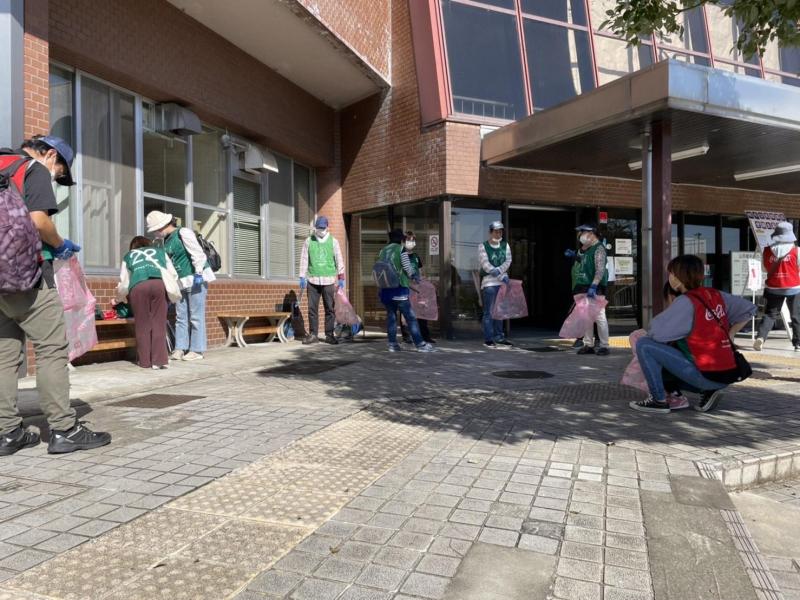 ごみ拾い日和。運動会日和画像