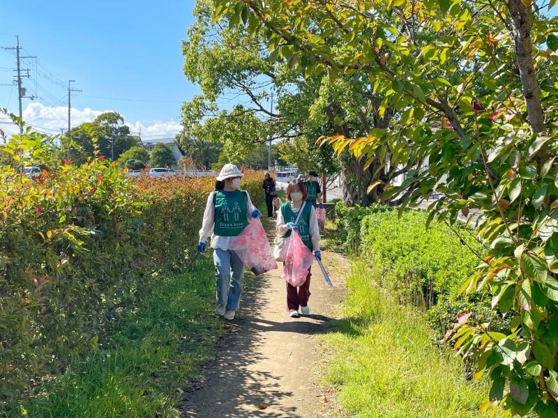 ごみ拾い日和。運動会日和画像
