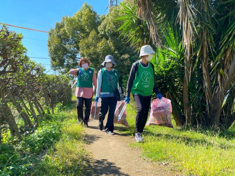 ごみ拾い日和。運動会日和画像