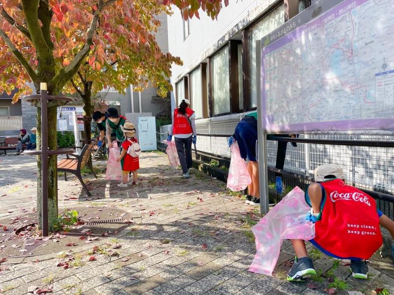 駅前のお掃除！画像