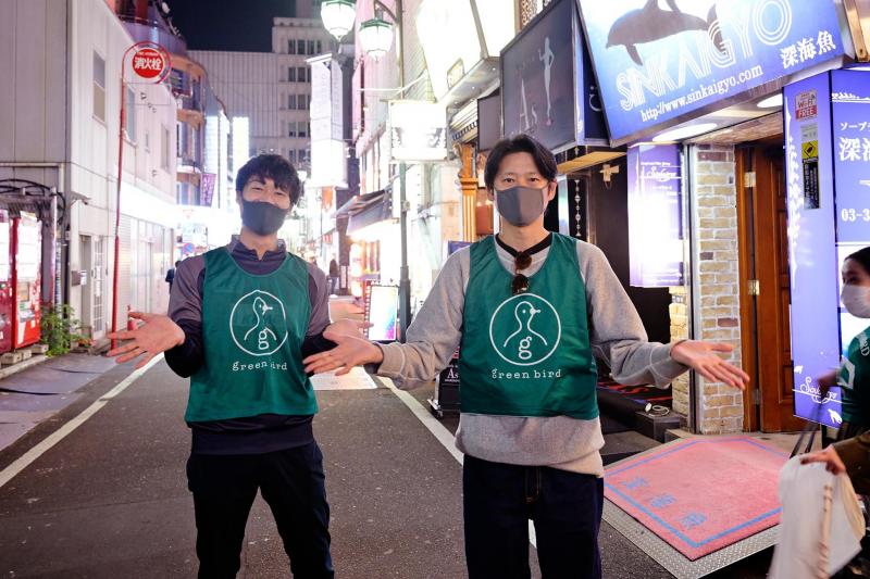 10月23日歌舞伎町お掃除画像