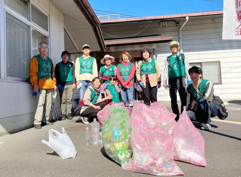 秋のごみ拾いは最高画像