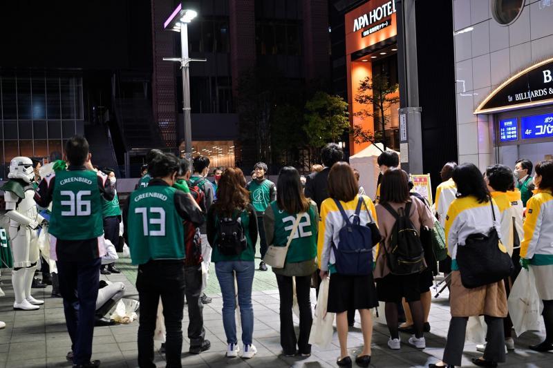 歌舞伎町お掃除画像