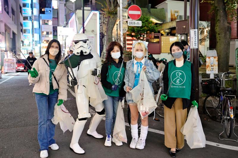 11月17日歌舞伎町お掃除画像