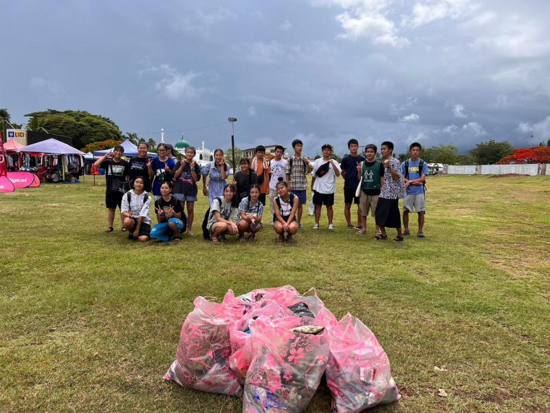 フィジーチーム第31回ボランティア活動画像