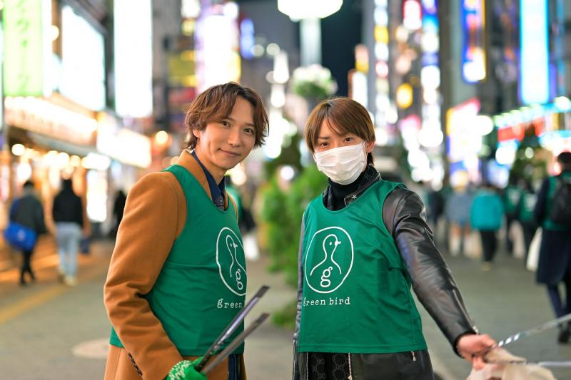 12月15日歌舞伎町お掃除画像