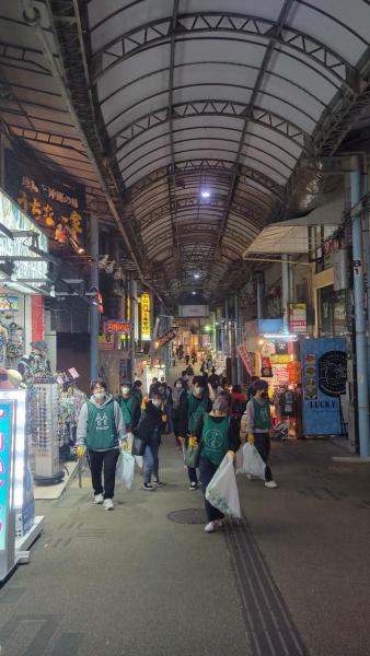 【沖縄那覇】！平和通り掃除！画像