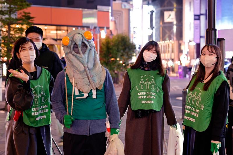 2月6日歌舞伎町お掃除画像