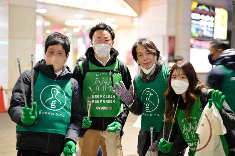 2月6日歌舞伎町お掃除画像