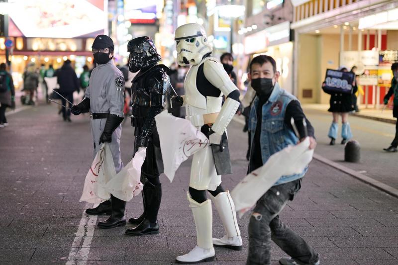 2月16日歌舞伎町お掃除画像