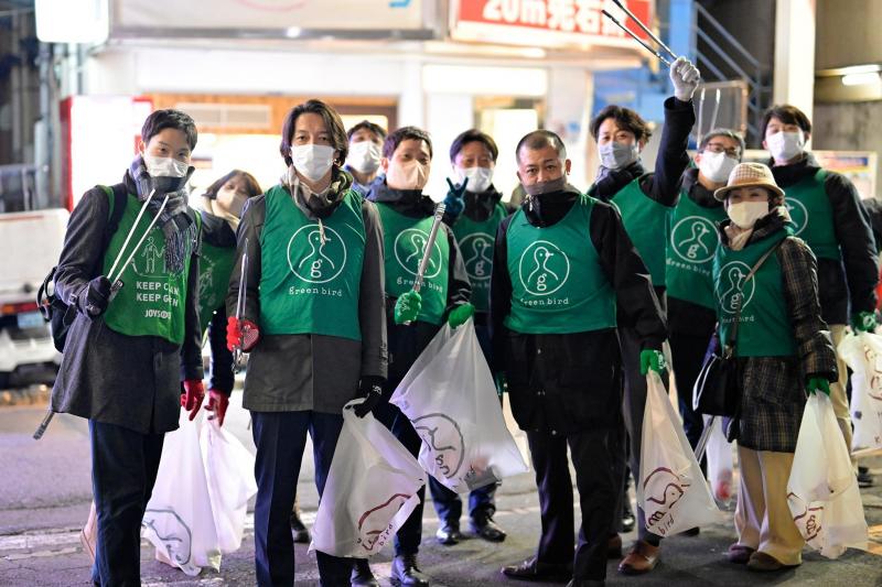 2月16日歌舞伎町お掃除画像