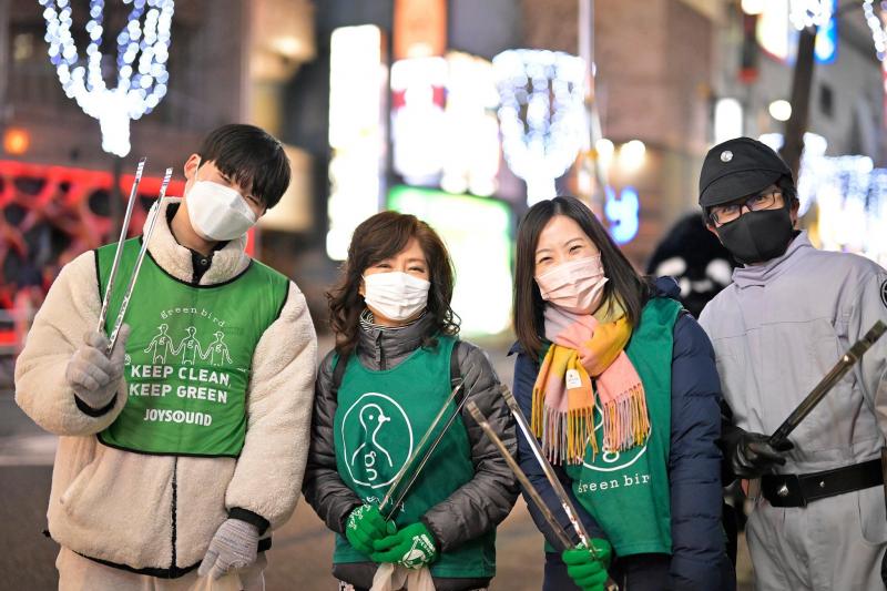 2月16日歌舞伎町お掃除画像