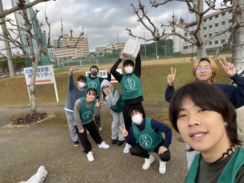 【沖縄】名桜大学掃除画像