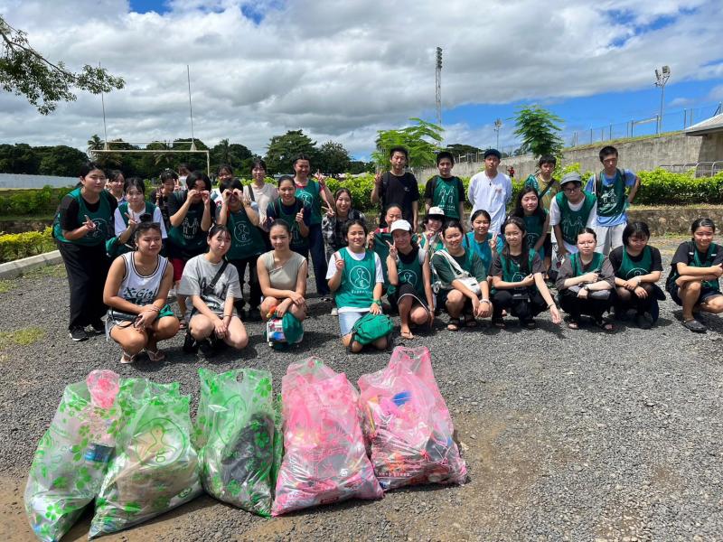 フィジーチーム第32回ボランティア活動画像