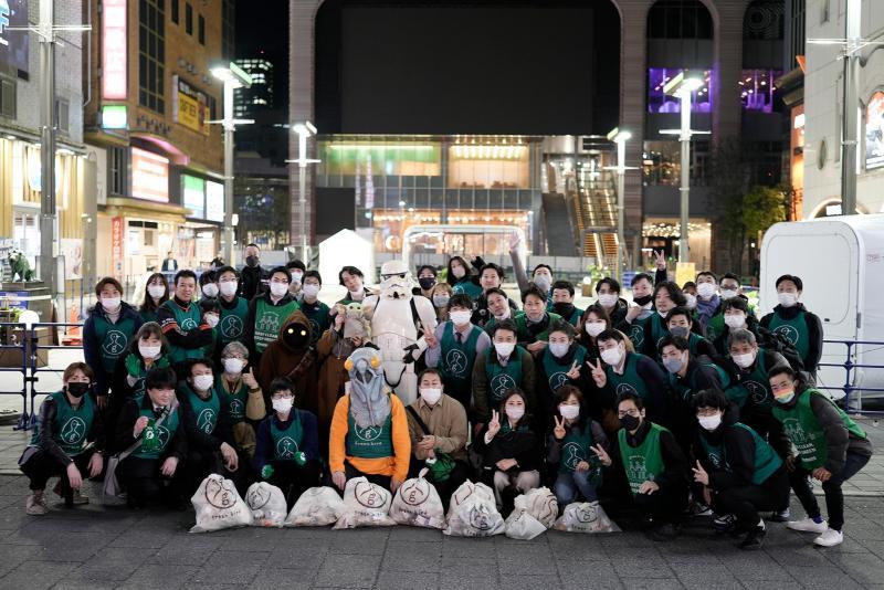 3月6日歌舞伎町お掃除画像