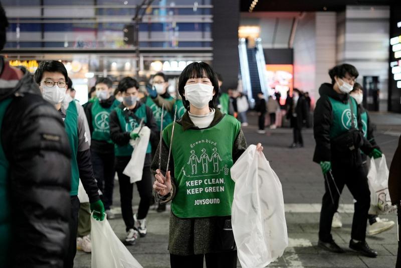 3月6日歌舞伎町お掃除画像