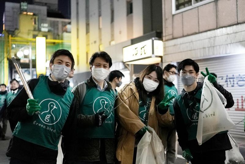 3月6日歌舞伎町お掃除画像