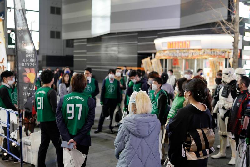 3月16日歌舞伎町お掃除画像