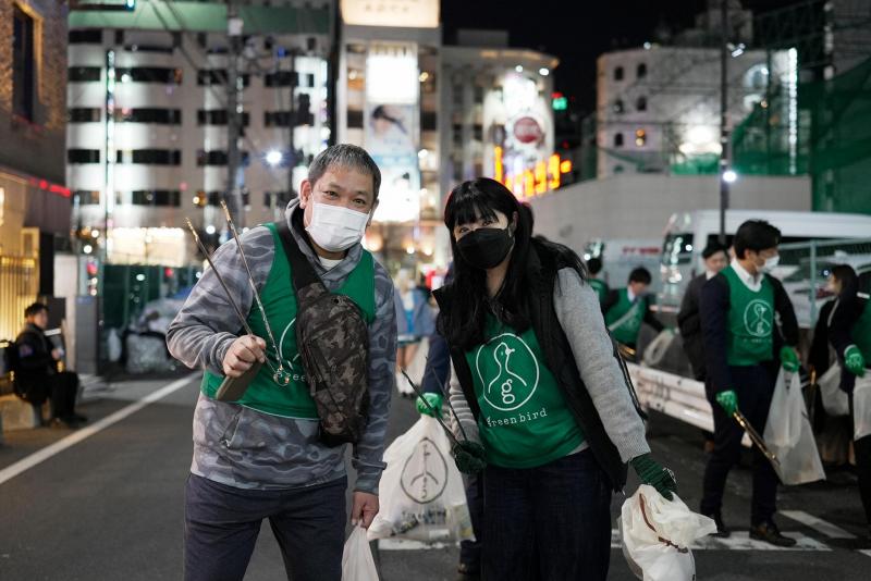 3月16日歌舞伎町お掃除画像